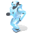 Dancing robot SH icon