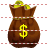 Money sack icon