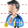 Head physician icon