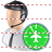 Air traffic controller icon