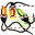 Christmas lights icon
