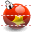 Christmas ornaments icon