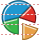 Pie chart icon
